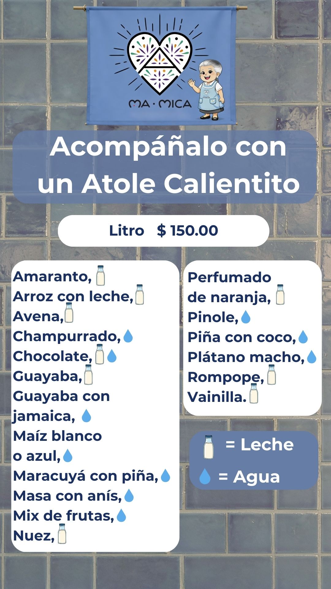 Landing Page candelaria atole