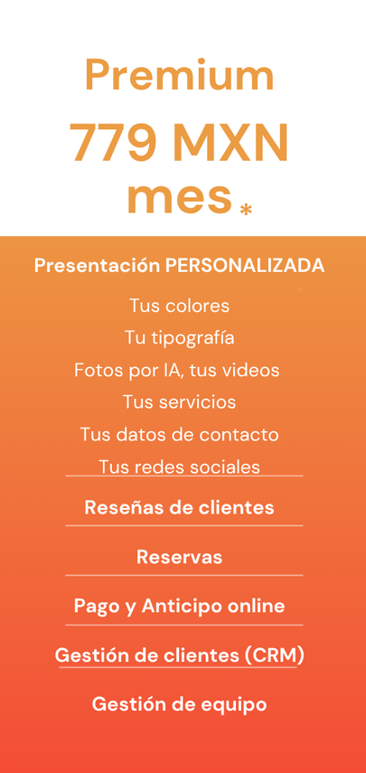 premium anual(5 x 7 po)